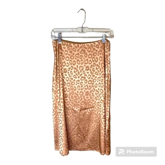 Vine & Love Copper‎ Leopard Maxi Shirt Size Small - Picture 1 of 6